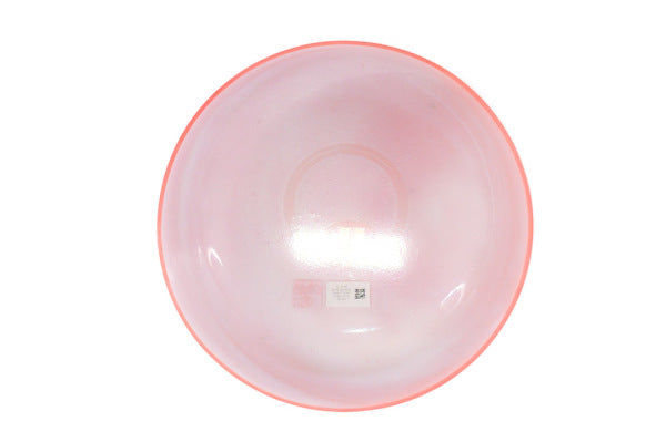 Kristallklangschale Rose Quartz White Ligth Aura Gold