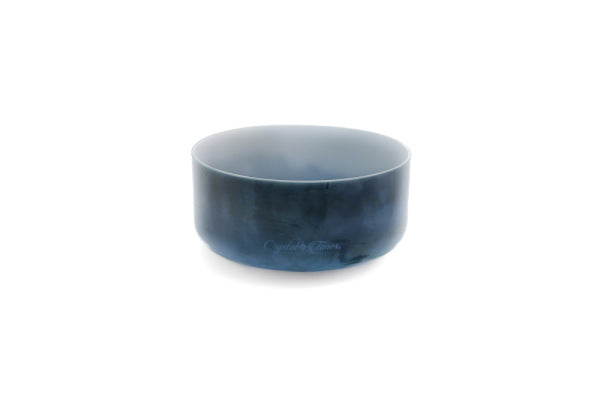 Bol chantant en cristal givré Kyanite à l&