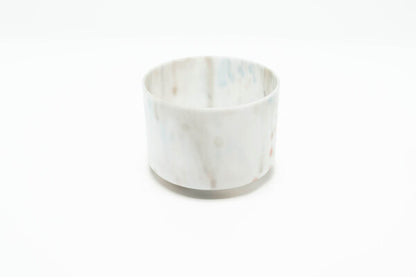 Bol chantant en cristal Labradorite, White Light Angel Gold