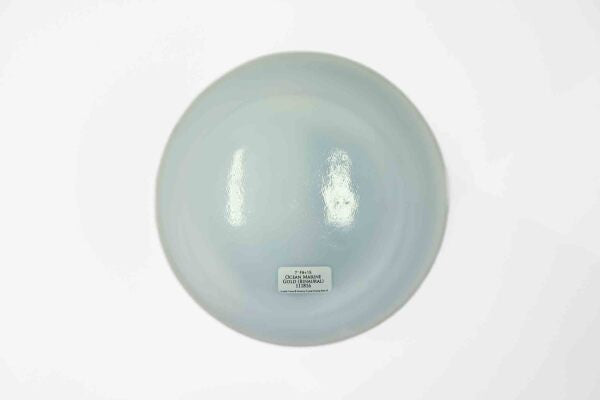 Bol chantant en cristal Ocean Marine Gold