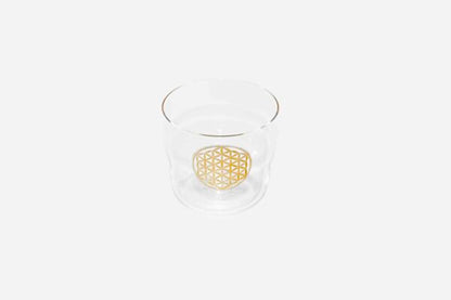 Bol chantant en cristal Fleur de Vie, La, 13 cm