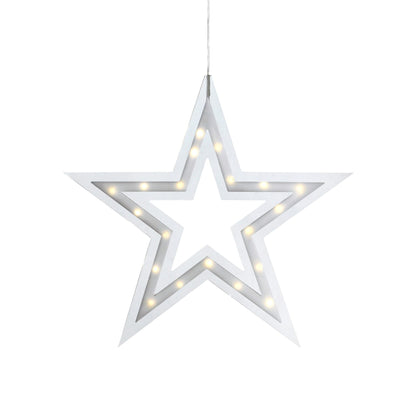 Kville LED Stern 40 cm weiss