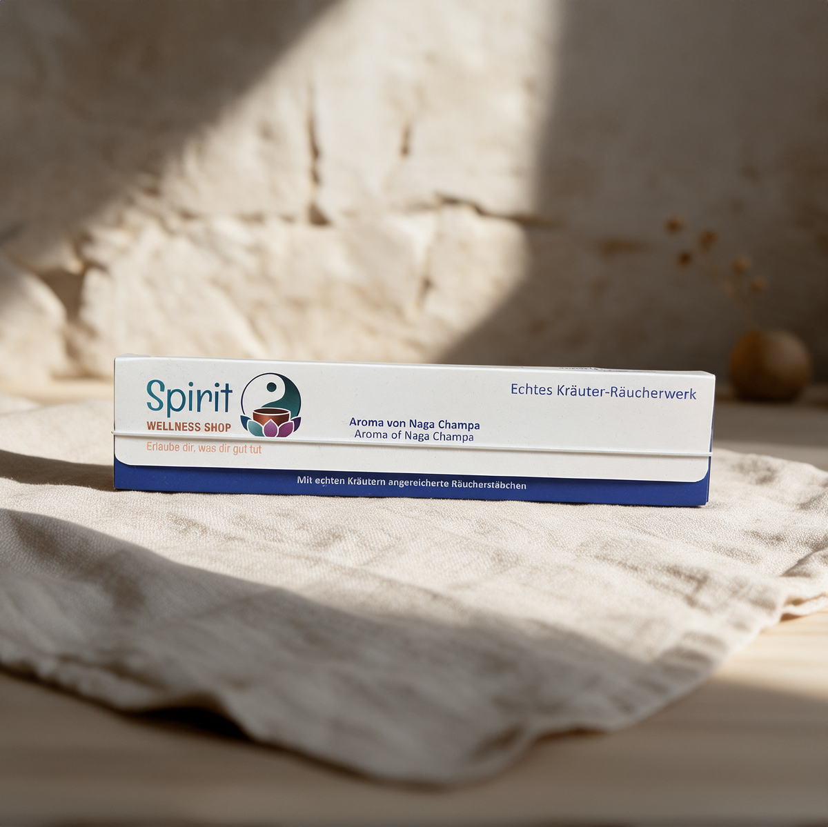Räucherstäbchen Nag Champa Spirit Wellness – Meditation und Harmonie