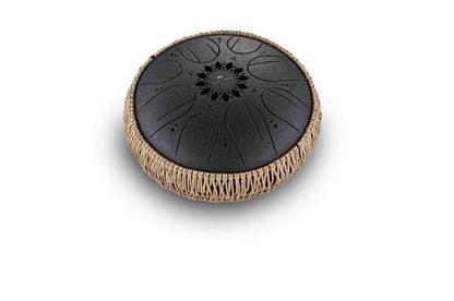 Tambour de langue en acier Medium Octave Si mineur Noir