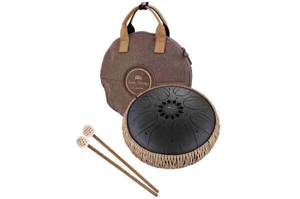 Tambour de langue en acier Medium Octave Si mineur Noir