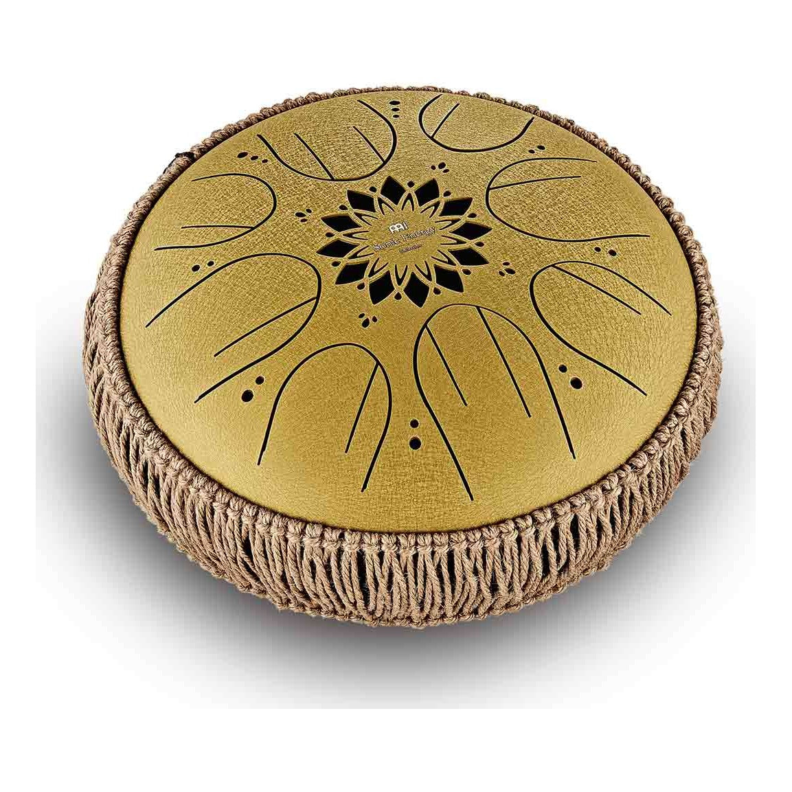 Medium Octave Steel Tongue Drum C-Dur Gold