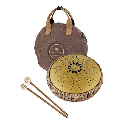 Medium Octave Steel Tongue Drum C-Dur Gold