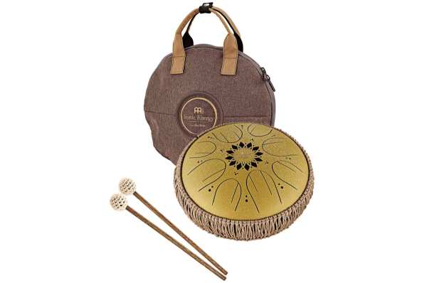 Steel Tongue Drum Octave Moyenne Do Majeur Or