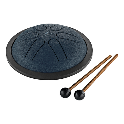 Mini Steel Tongue Drum A-Dur Blau