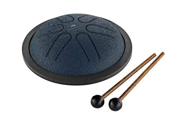 Small Steel Tongue Drum G Minor blau