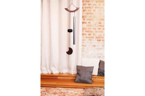 Moon Meditation Chime 35 Silver
