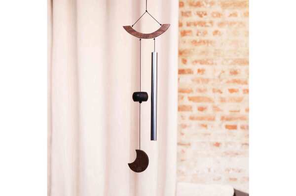 Moon Meditation Chime 35 Silver