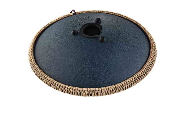 Octave Steel Tongue Drum D Blau graviert