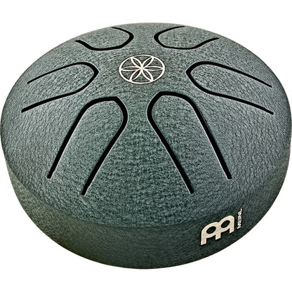 Pocket Steel Tongue Drum Dunkelgrün mit Saat des Lebens