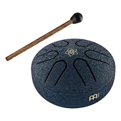 Pocket Steel Tongue Drum A-Dur Blau Venusblume