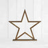 Stella LED in legno Polaris grande da posizionare