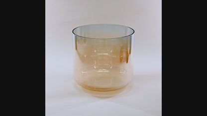 Golden Sky Kristallklangschale Gold Blau Ø 22.5 cm