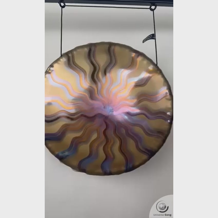 Universe Aura Hand Gong 50cm <br>Lebendige Schwingung für Meditation und Klangarbeit