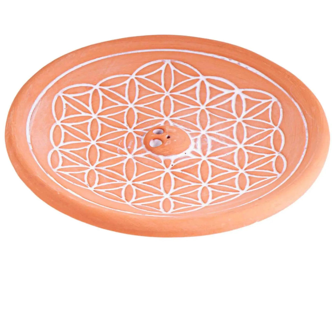 porta bastoncini di incenso in ceramica fiore della vita a002-00011-1_2400