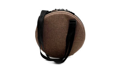 Ocean Drum Tasche Blume Braun Ø 27cm