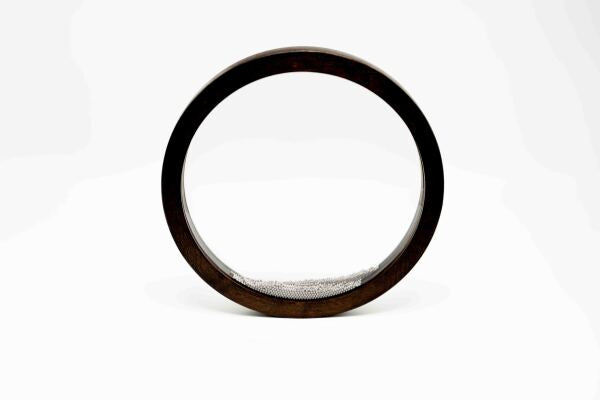 Océan Drum marron foncé Ø 32.5cm