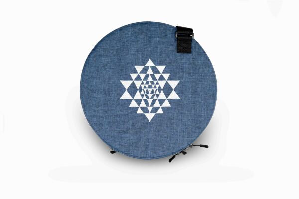Housse pour Ocean Drum Shri-Chakra Bleu Ø 35,5 cm