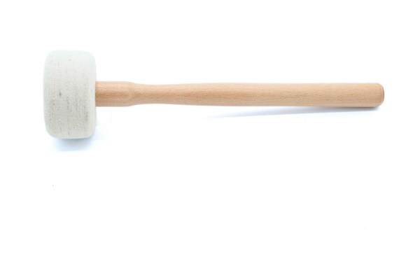 Filzschlegel Grösse 6 weiss