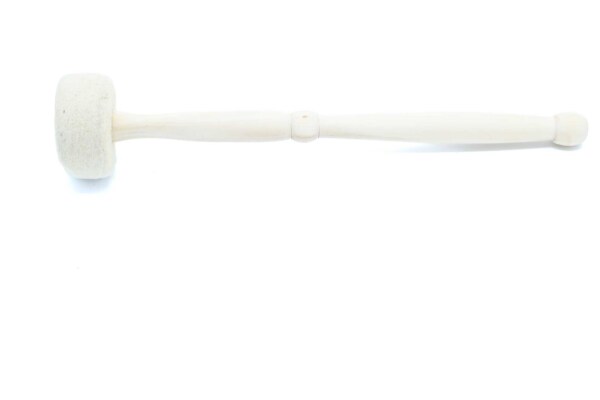 Filzschlegel Grösse 4 weiss