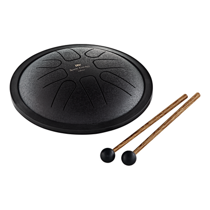 Small Steel Tongue Drum f-Moll Schwarz