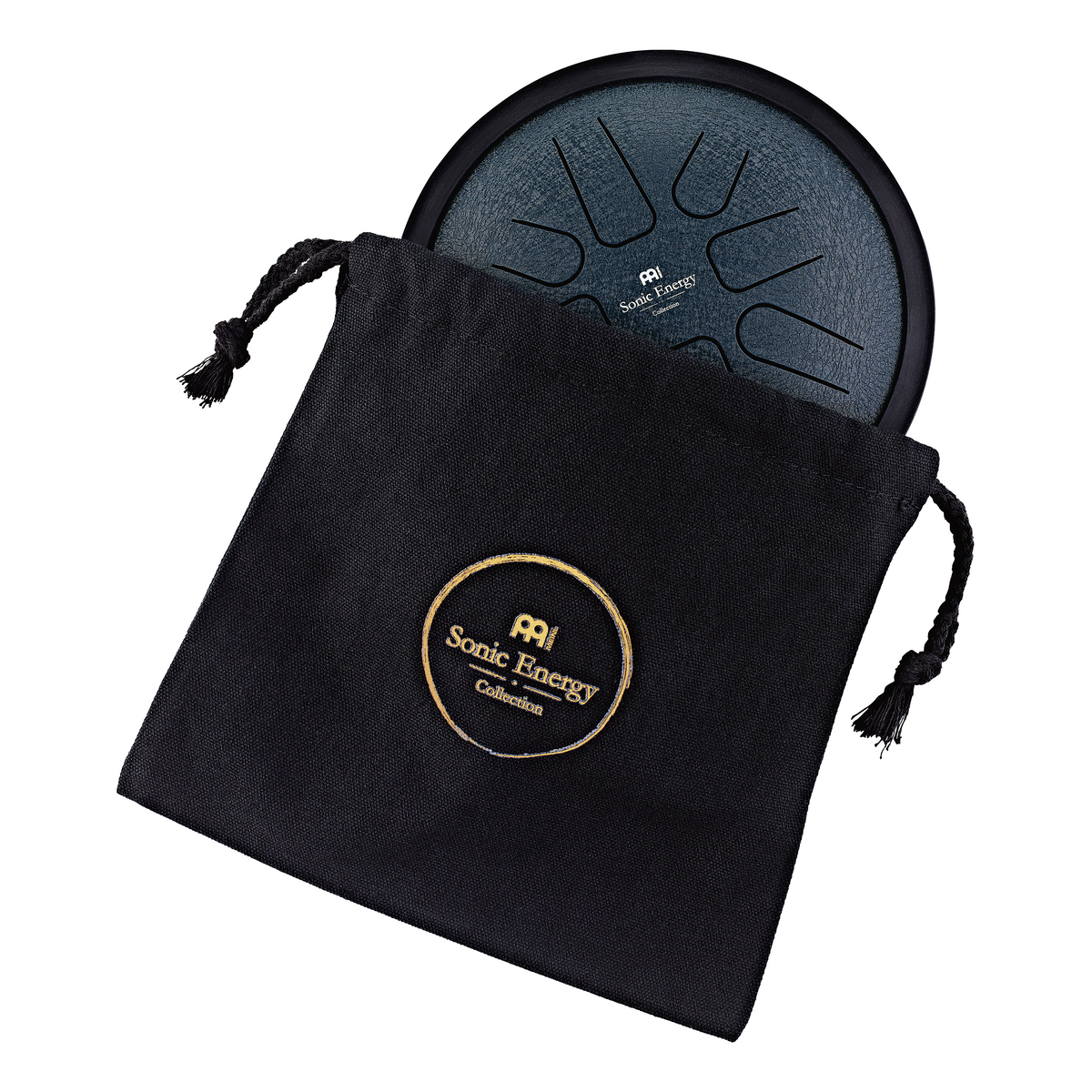 Small Steel Tongue Drum g-Moll Blau
