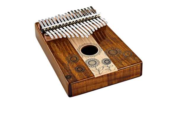 Sound Hole Kalimba 17 Notes - Maple &amp; Acacia