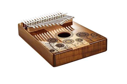 Sound Hole Kalimba 17 Notes - Maple &amp; Acacia