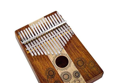 Sound Hole Kalimba 17 Notes - Maple &amp; Acacia
