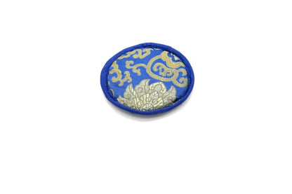 Sous-verre bleu fin 12cm