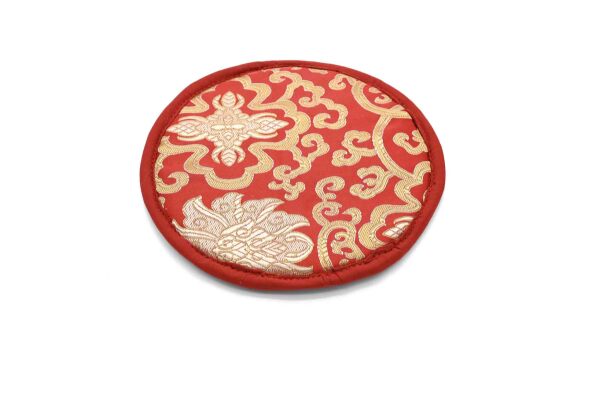 Sous-verre rouge fin 18cm