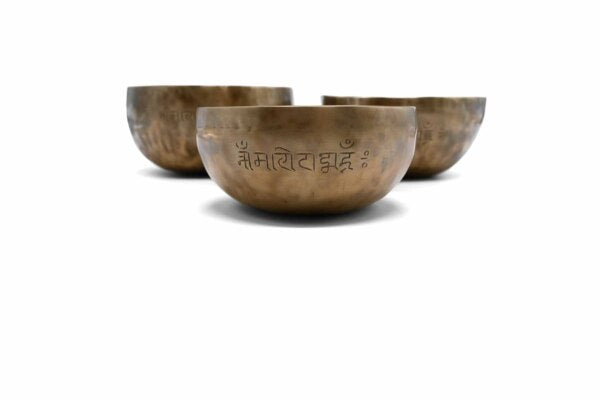 Set de 3 bols chantants pleine lune