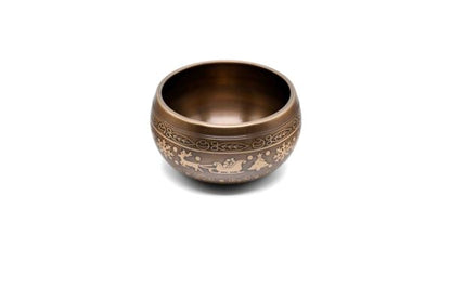 Weihnachts-Klangschale graviert
