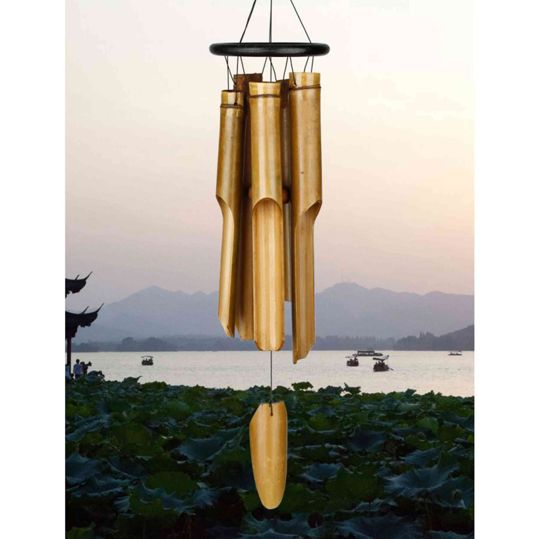 Black Ring Bamboo Chime gross